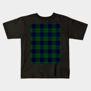 Keith Modern Plaid Tartan Scottish Kids T-Shirt